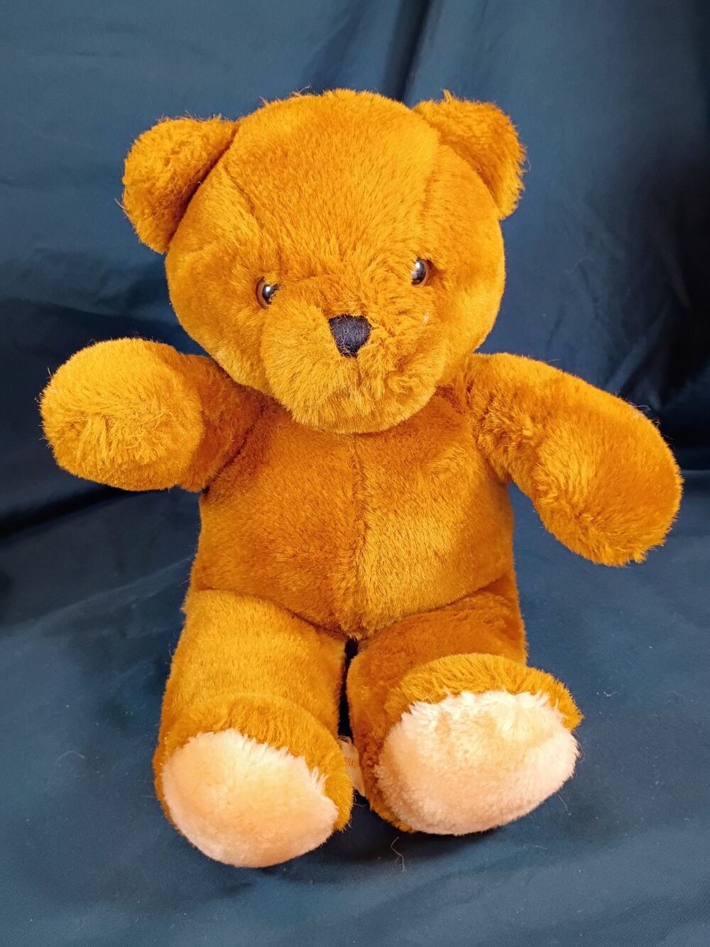 1980s California Stuffed Toys BRADY BEAR 15" Plush Brown Teddy Vintage Animal
